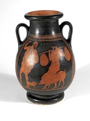 Rotfigurige Pelike (Keramik)